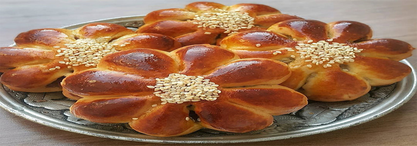 طرز تهیه کلوچه (نان) خرمایی !