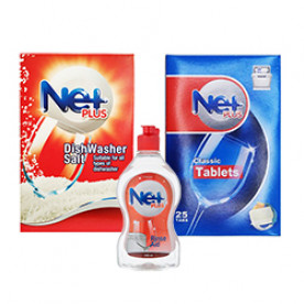 پک شوینده قرص نت پلاس مجموعه 3 عددی