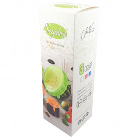 درب ظروف سیلیکونی کشسان 6 عددی