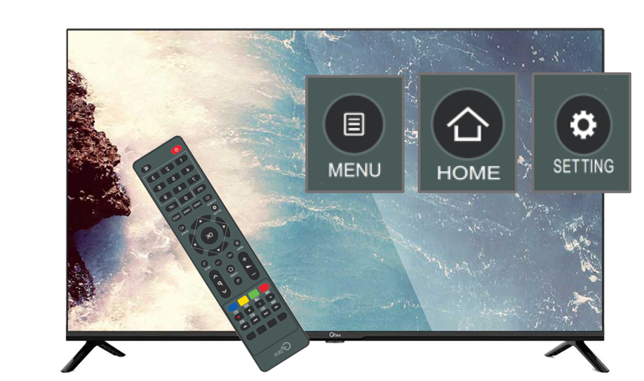 نحوه کار با کنترل تلویزیون جی پلاس