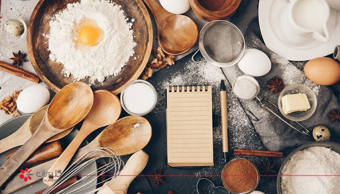 مواد لازم برای تهیه کیک در مایکروویو جی پلاس