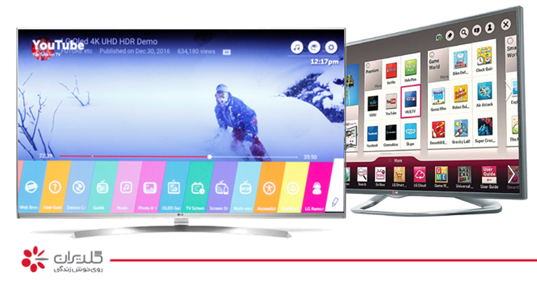 نصب برنامه بر روی تلویزیون ال جی