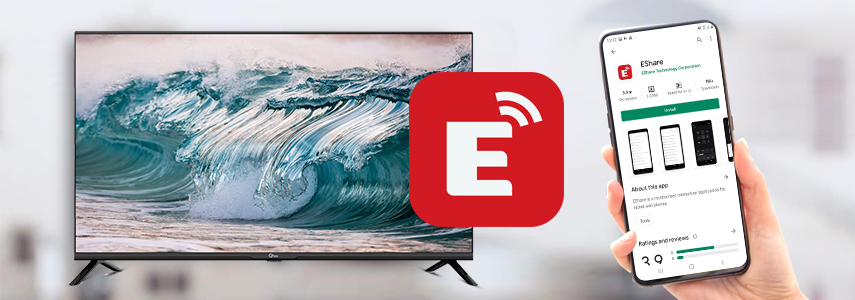 استفاده از برنامه EShare در تلویزیون ‌های جدید جی پلاس