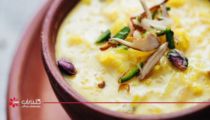 طرز تهیه فرنی