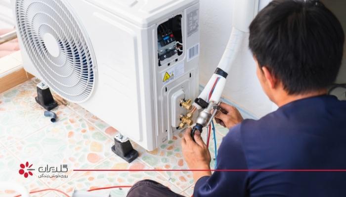 علائم نشتی گاز و خالی شدن گاز کولر گازی