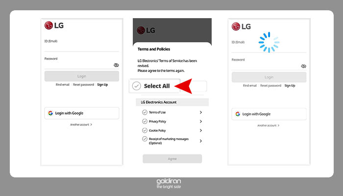 نحوه اتصال کولر گازی ال جی به وای فای