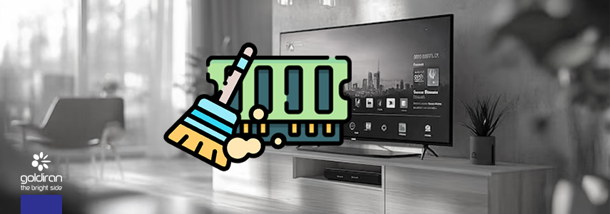 پاک کردن حافظه تلویزیون هوشمند