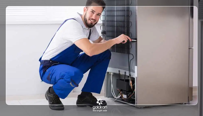 دلایل خرابی دمپر یخچال