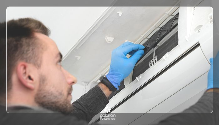 بوی بد کولرگازی ناشی از خرابی قطعات آن