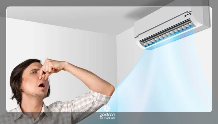 عدم سرویس دوره ای علت بوی بد کولرگازی