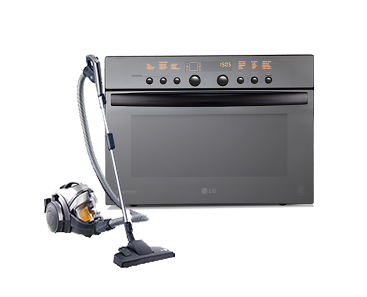 جاروبرقی و مایکروویو