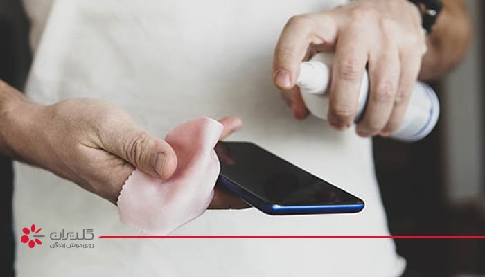 گوشی رو با چی تمیز کنیم