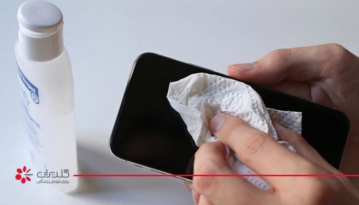 شیوه صحیح ضدعفونی کردن موبایل